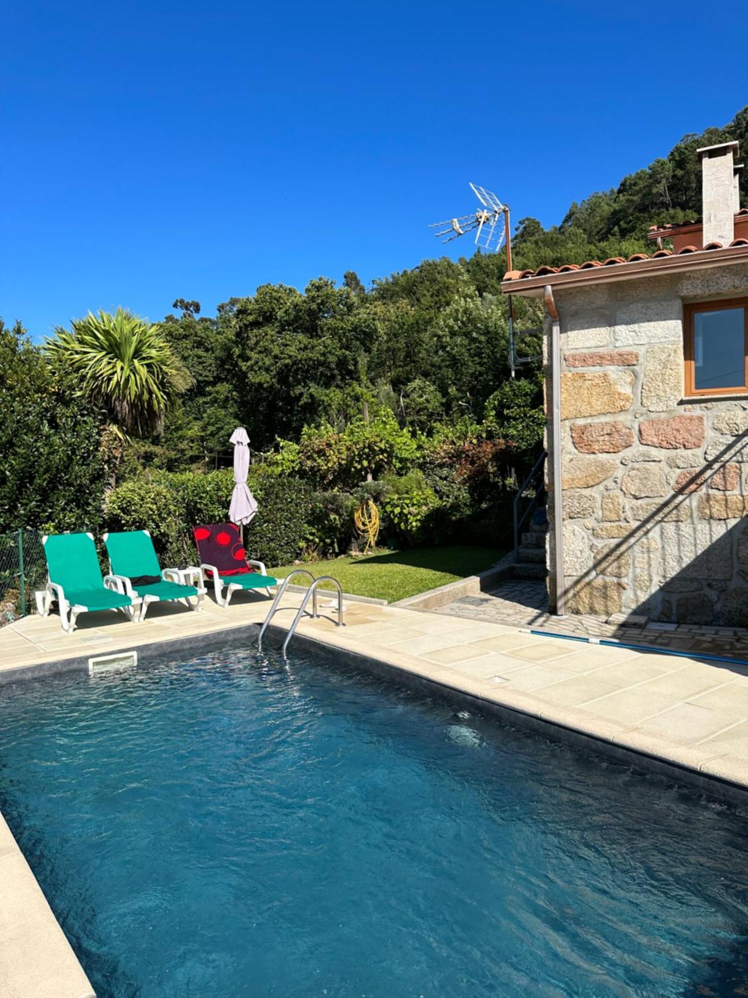 Casa Da Lage - T1 Com Piscina Privada - Geres Exterior foto