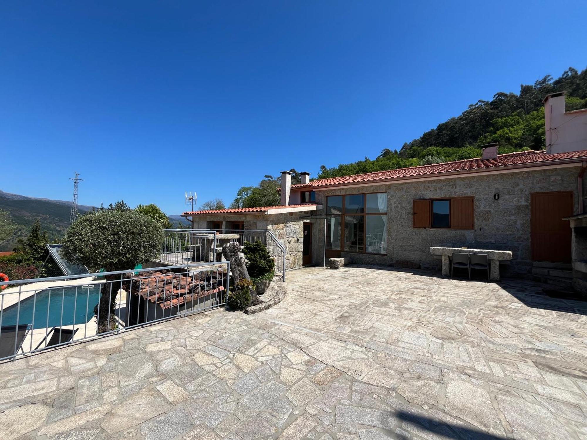 Casa Da Lage - Piscina Privada - Geres Exterior foto