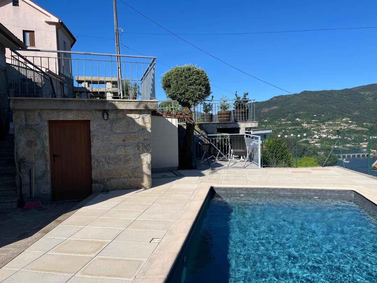 Casa Da Lage - T1 Com Piscina Privada - Geres Exterior foto